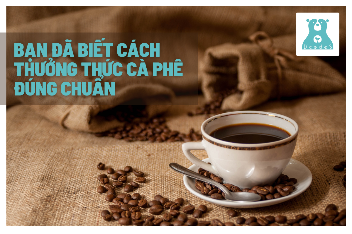 Bạn đã biết cách thưởng thức cà phê đúng chuẩn?